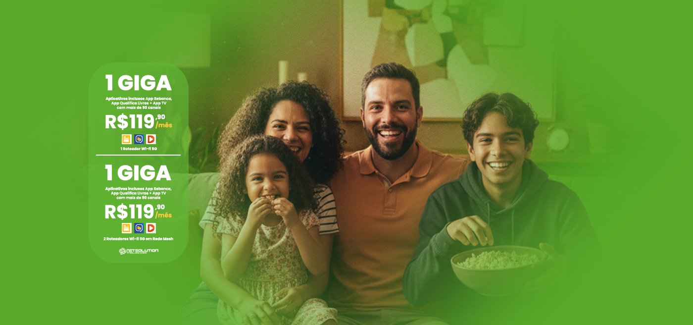 Oferta NetSolution 1 Giga